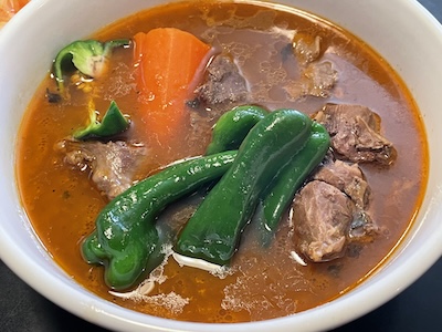 マトンスネ肉スープカレー2