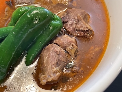 マトンスネ肉スープカレー3
