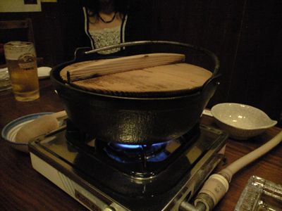 きりたんぽ鍋1