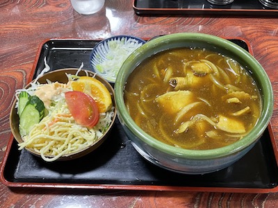 カレーそば1