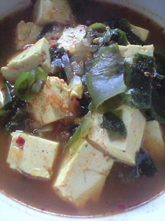 豆腐とわかめのスープカレー2