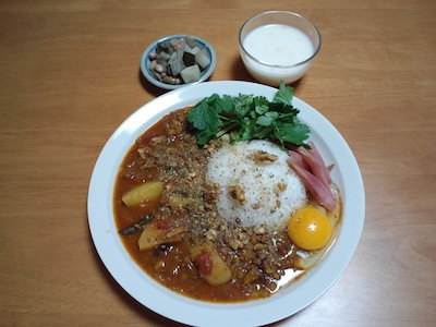 豆カレー1