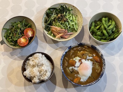 チキン野菜カレー1