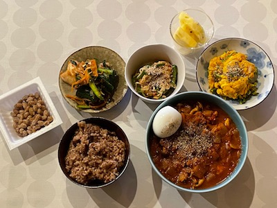 ハンバーグカレー1