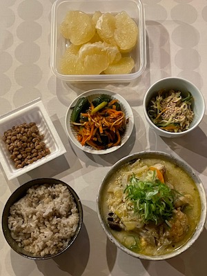 グリーンカレーうどん1