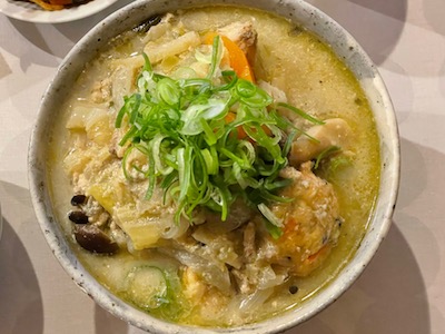 グリーンカレーうどん2