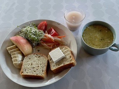 グリーンカレースープ1