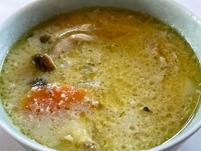 グリーンカレースープ3