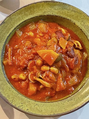 トマト煮込みハンバーグカレー2