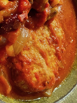 トマト煮込みハンバーグカレー5