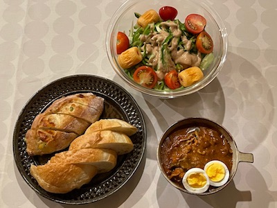 ポーク牡蠣カレー1