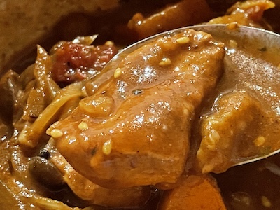チキン野菜カレー7