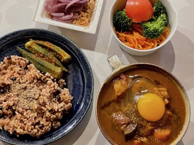 チキン野菜カレー1