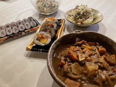 チキン野菜カレー1