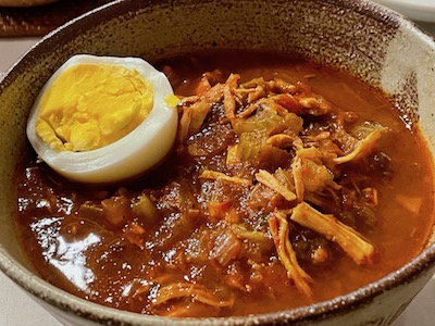 プルドチキンカレー3