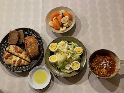 プルドチキンカレー1