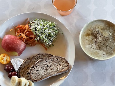 豆乳参鶏湯スープカレースープ1
