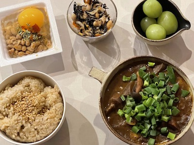 チキン野菜カレー1