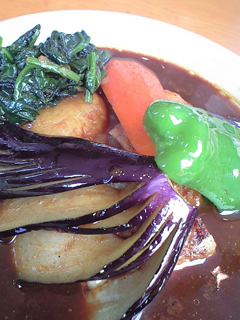 スリランカ風チキンと野菜のカリー2
