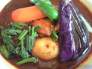 スリランカ風チキン野菜カリー3