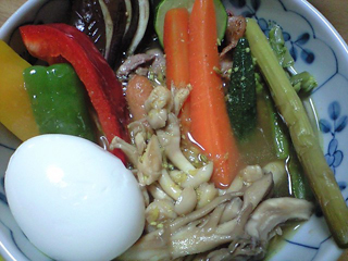 ラム野菜スープカレー1