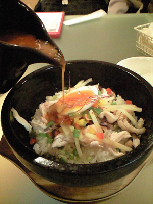 仏太の石焼きカレークッパ〜鶏飯風〜2
