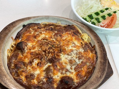 焼きカレースパゲティ1