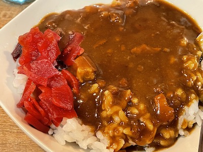 ラーメンと小カレー2