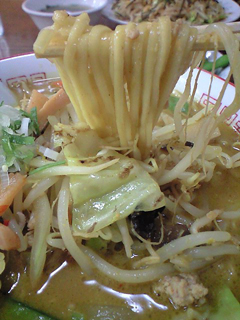 味噌野菜カレーラーメン3                                                               