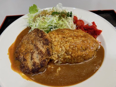 ハンバーグカレー1