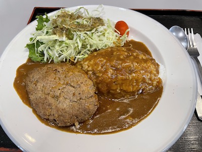 ハンバーグカレー1