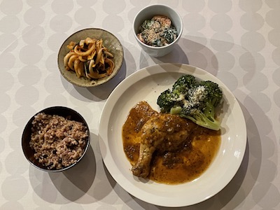 スパイシーチキンカレー1