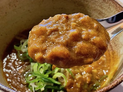 無花果チャツネのキーマカレー4