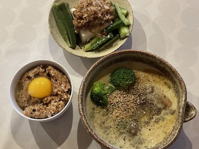 豆乳ポークカレー1