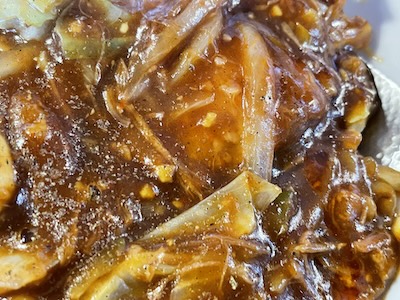 スパイシー牛すじ中華カレー4