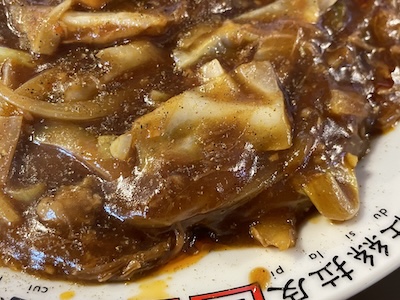 スパイシー牛すじ中華カレー5
