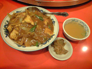 中華風チキンカレー1
