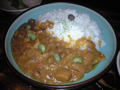 枝豆カレーライス3