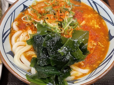 トマたまカレーうどん2