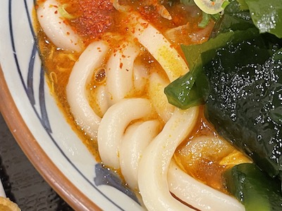 トマたまカレーうどん7