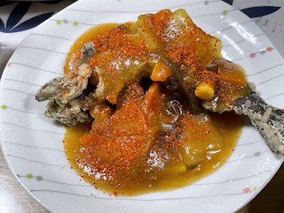 ニジマス唐揚げ5