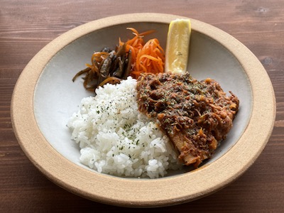無水チキンカレー1