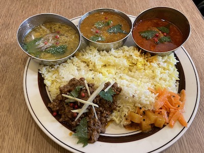 カレー4種盛り1