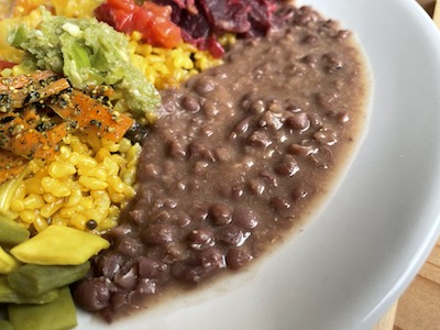 カレーとサラダ3