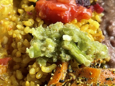 カレーとサラダ7