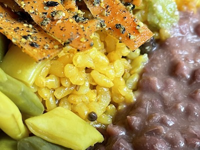 カレーとサラダ10