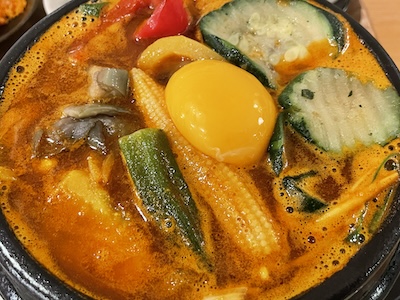 夏野菜カレースンドゥブセット2