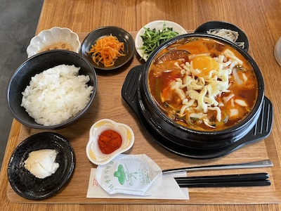 夏野菜カレースンドゥブセット1