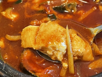 夏野菜カレースンドゥブセット9
