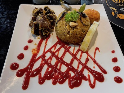 マトンビリヤニと豚肉デビル2